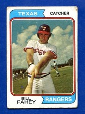 1974 TOPPS #558 BILL FAHEY G*
