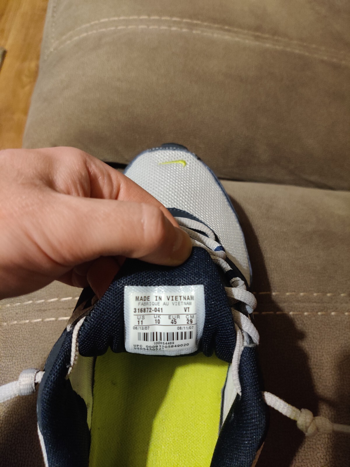 Nike Shox Turbo V+ BNIB UK Size 10 image 10