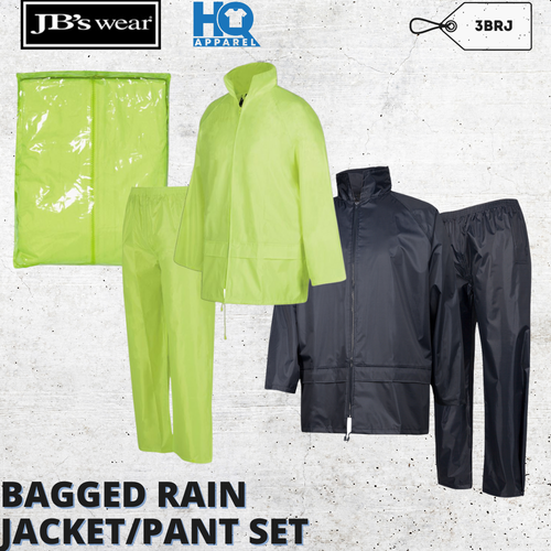 JB'S BAGGED RAIN JACKET/pants SET 
