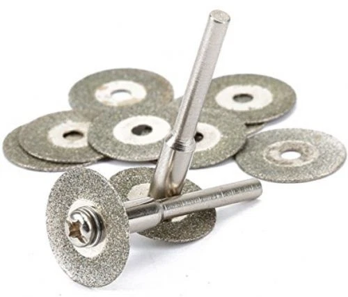 50+10 Rotary Tool Accessory Fits Dremel Craftsman Diamond Cut Off Wheel Disc - Image 3 of 4