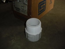 10ea. Spears 2 1/2" PVC SCH 40 Male Adapter 436-025 MIPT x socket