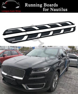 Fits for Lincoln Nautilus 2019-2023 Side Step Running Boards Nerf Bar Protector