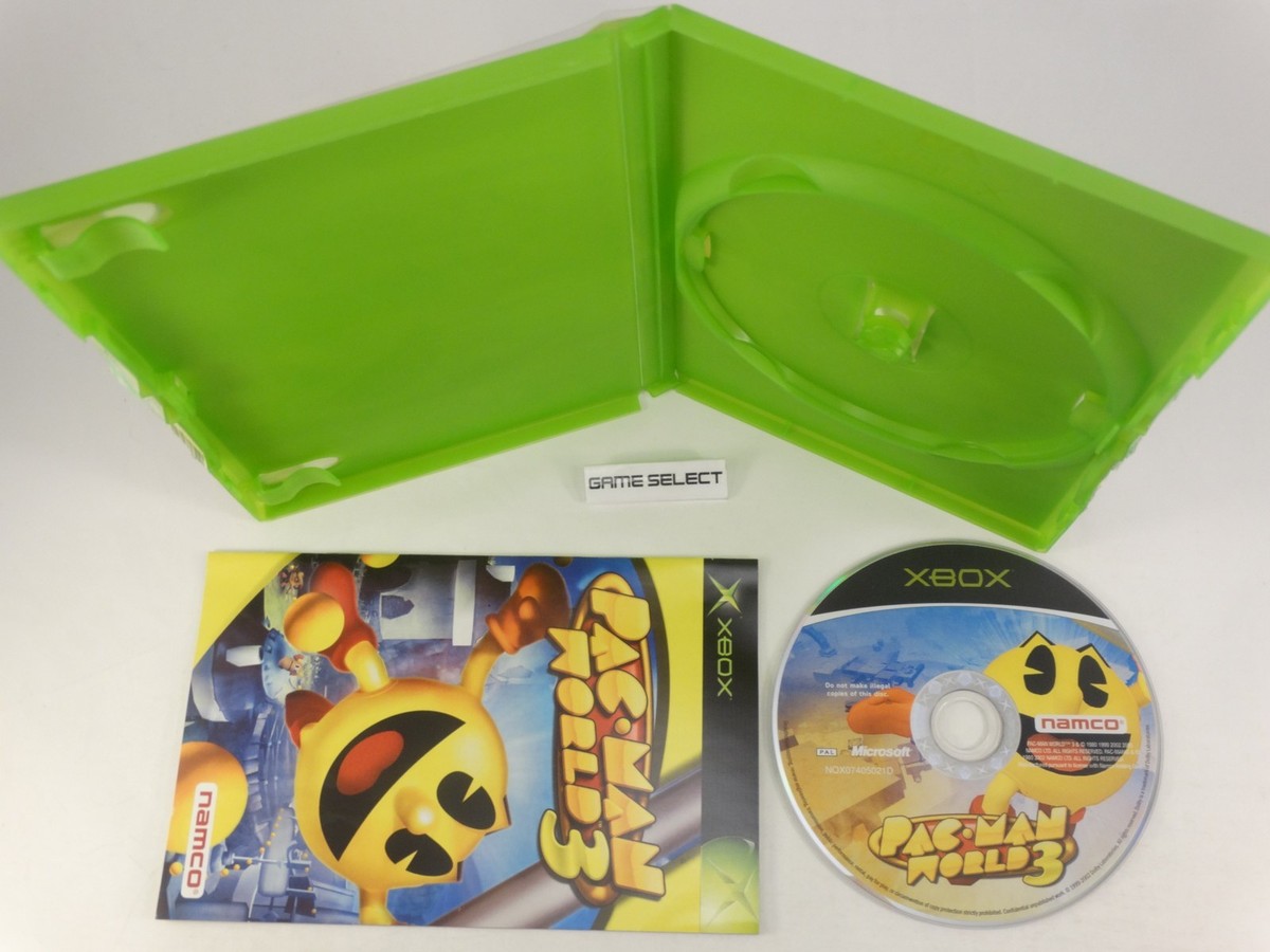 PAC-MAN WORLD 3 Sur Xbox – PAL UK – Jeu D'action Occasion – Edition Namco
