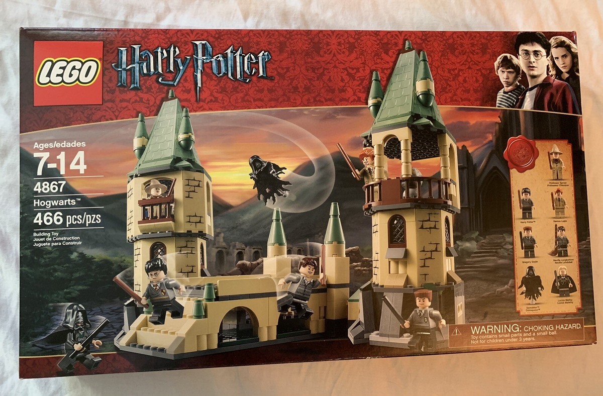 2011 LEGO HARRY POTTER HOGWARTS SET 4867 NEW SEALED IN BOX RETIRED 