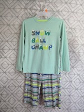 Cat Jack 2 Piece Pajama Set Size M 8 10 Girls Multi Colors SNOW BALL CHAMP Sleep