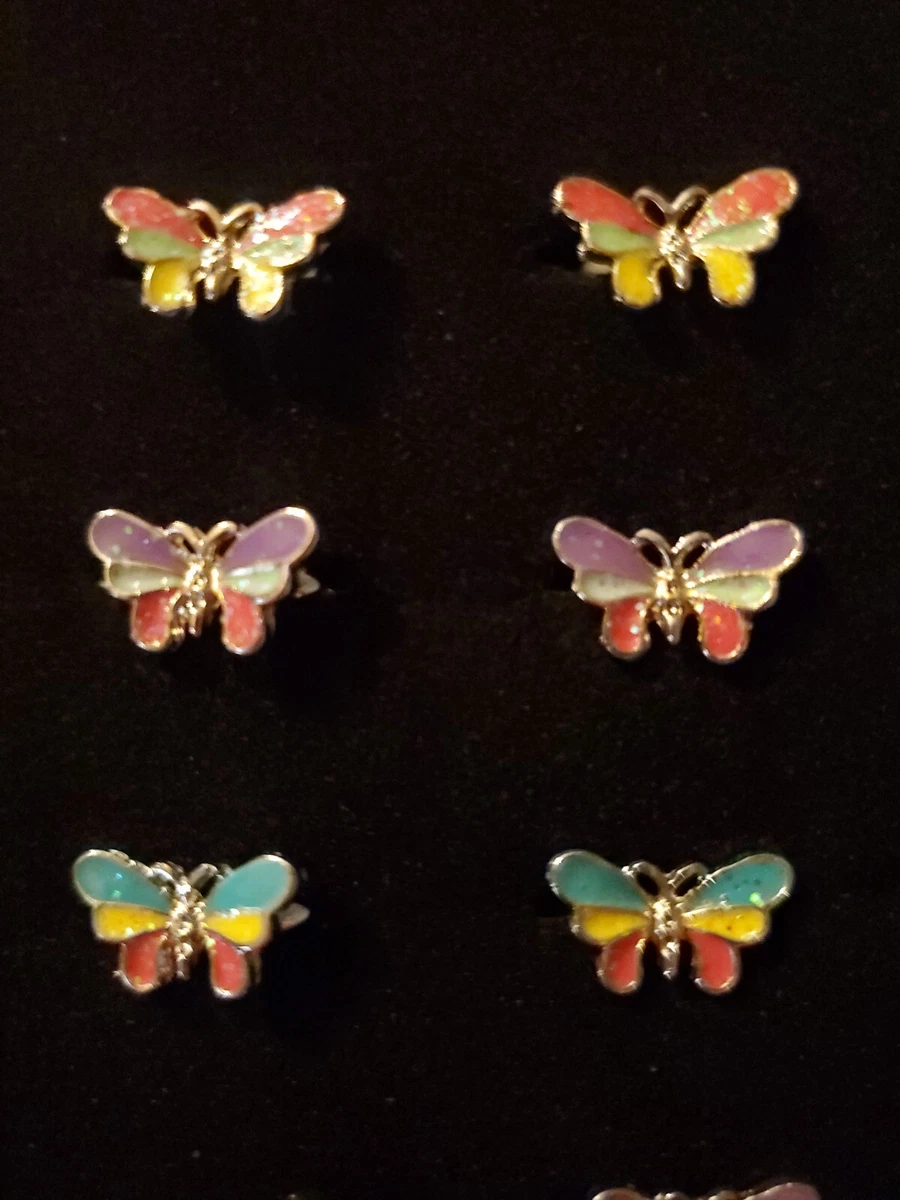 Paparazzi starlet shimmer butterfly earrings deals