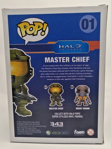Funko POP! - Halo - Master Chief #01 - CAJA DAÑADA - Imagen 3 de 13