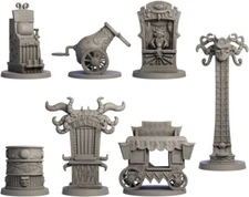 HPPHKNA-MN-4 Hit Point Press Heckna (5E): Miniatures - Props A-Plenty