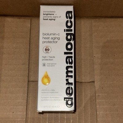 Dermalogica Biolumin-C Heat Protector SPF 50 Full Size 50 mL Authentic Exp 2027