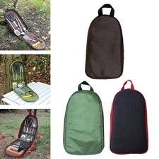 Camping Utensils Storage Bag Camp Utensil Organizer Bag for Barbecue Picnic