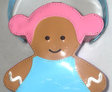 HTF Gymboree Gingerbread Girl Patent Leather Whimsical Girl's Purse Bag