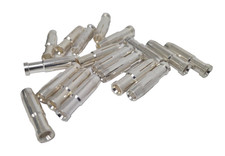 Qty 18 New Harting 09320006208, Han C Female Contact, AWG 10 6mm2 Silver Crimp