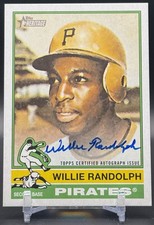 2025 Topps Heritage Willie Randolph Auto Real One Autograph #ROA-WR Pirates