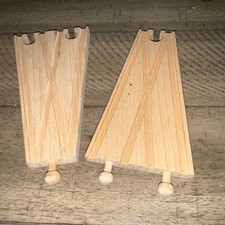 Vintage Brio Wooden Railway Train SWITCHING TRACKS Set 33348 Set Of 2 Pieces