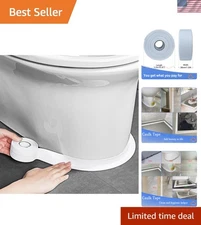 Waterproof Sealing Caulk Tape, Self Adhesive Sealant Strip for Bathroom, Toil...