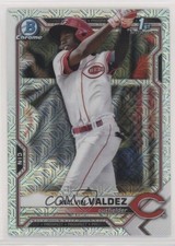 2021 Bowman Chrome Prospects Mega Box Mojo Refractor Malvin Valdez #BCP-184 5a4