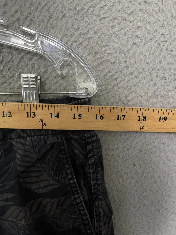 Pantalones Cortos Reyn Spooner x Uniqlo Para Hombre Medianos Estampado Hoja de Palma Informales Relax Verano Foto 3 de 4