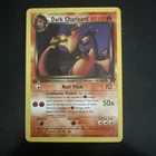 Vintage 2000 Pokemon 1st Edition Dark Charizard 21/82 Non Holo Card Lp-nm