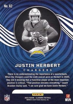 2023 Panini Illusions #62 Justin Herbert Retail - Bild 2 von 2