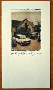 LAND ROVER * 1994 Range Rover & Defender 90 * Brochure * EXC COND*FREE SHIPPING