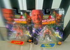 2 WCW NWO 1998 Keychain Wrestlers The Giant/Kevin Nash