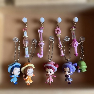 Ojamajo Doremi Swing Poron Charm Complete Set Collectible Anime Keychain Japan