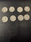 Lot(10) 5- 1943 5-1948 Quarters