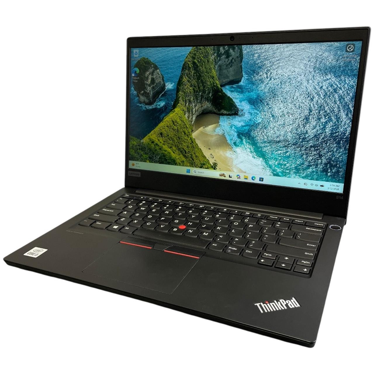 LENOVO ThinkPad E14, 14-Inch Laptop, with Core i5 10210U, None NVMe (Non-Volatile Memory Express), Windows 11 Pro