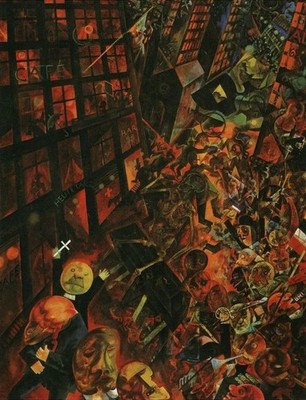 George Grosz A Funeral   Tribute to Oskar Panizza : Archival Quality Giclée Art