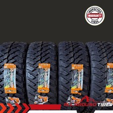 Set Of 4 Brand New Cosmo Mud Kicker 35x12.50r22 Lt Mud-terrain 00388
