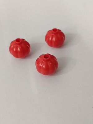 Lego 51270 3x Kürbis Rot 3 Kürbisse Pumpkin Food Farm Bauernhof Zubehör