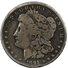 1891-CC Morgan Silver Dollar $1 – Carson City – Very Good VG+