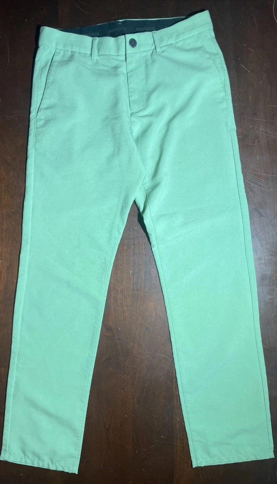Bonobos Men’s 29x30 Green Stretch Pants Slim Fit Chino Golf Casual