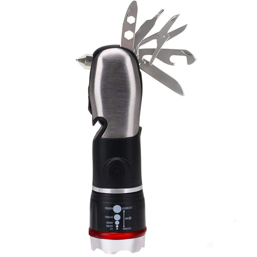 Multi Tool LED Flashlight for Survival, Cars, Emergency & Camping Essentials