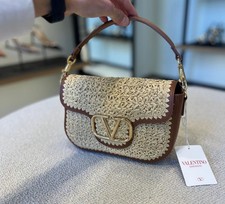 Valentino ALLTIME RAFFIA SHOULDER BAG - BNWT - RRP$3,250 USD