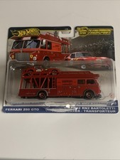 2025 Hot Wheels Team Transport Ferrari 250 GTO  Fiat 642 RN2 Bartoletti NEW