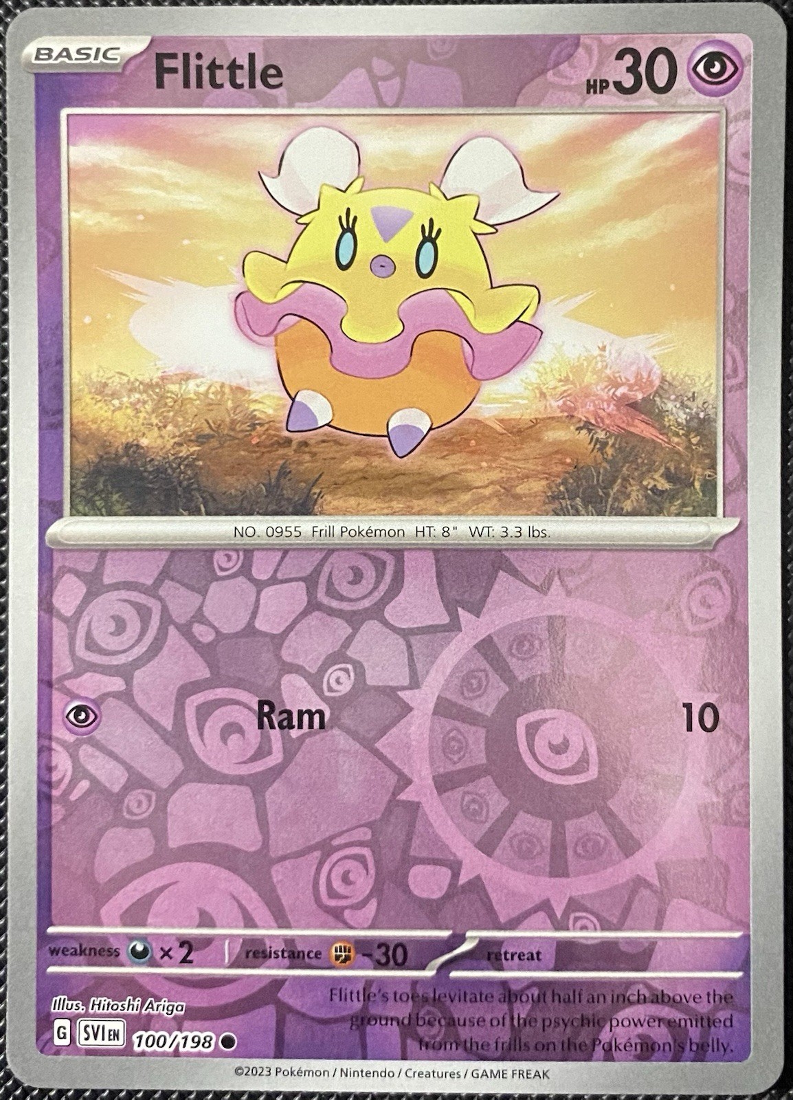 Flittle 100/198 SV01: Scarlet & Violet Base Set Reverse Holo - Pokémon Card