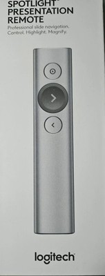 Logitech Spotlight 910-004654 Wireless Presentation Remote Control with USB -...