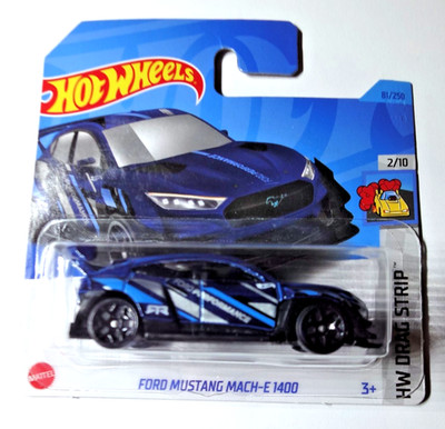 Hot Wheels - Ford Mustang Mach-E 1400 - Blau - HW Drag Strip 2023 - HKH29
