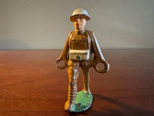 Vintage Manoil M58 32 Stretcher Carrier w/ Medical Kit - Good!