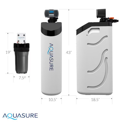 Aquasure Harmony Lite 32K Grain Hard Water Softener System Sale