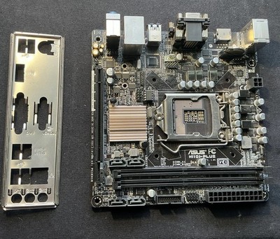 ASUS H110I-PLUS LGA1151 MOTHERBOARD (MBC02) w/ IO shield 