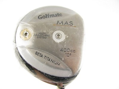 Golfmate MAS Beta Titanium Driver 400cc 10 degree w/ Graphite Regular