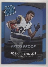 2017 Panini Donruss Rated Rookie Press Proof Silver /100 Josh Reynolds #301 0q7p