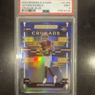 2024 Panini Rookies & Stars - Crusade Jayden Daniels #C-JDS Blue (RC) PSA 9