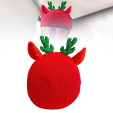 Christmas Helmet Cover Cap Decor Skiing Head Warmer Decorative Helmet Cover Hat