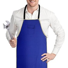 Flame Resistant Welding Work Apron Fire Safety Welding Protective Clothing