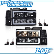 Headlights Bumper Lamps Led For 1994 1995 1996 1997 1998 1999 Gmc C10 Ck Sierra