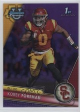 2023 Bowman U Chrome Purple Refractor 369/399 Korey Foreman #190 sc8