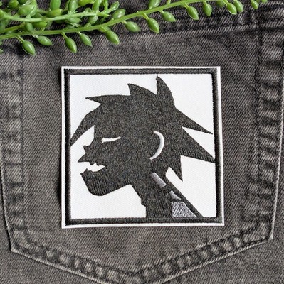 Gorillaz Embroidered Patch - 2-D Hip-Hop Rock Band Music Sew on Iron on Patch